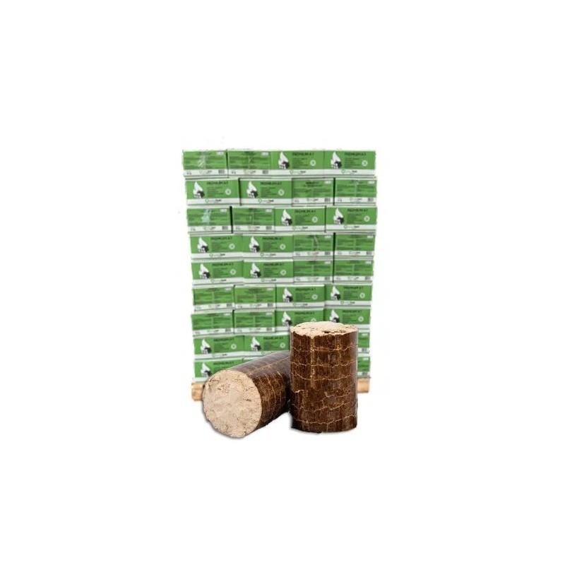 Maxi-Brikettpalette 96 Kartons x 10 kg (960 kg)