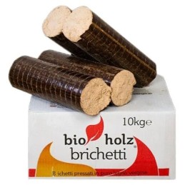 Maxibriketts Halbpalette 48 Kartons x 10 kg (460 kg)