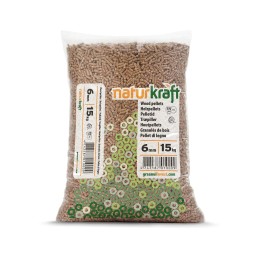 Naturkraft Holzpellets Palette 66 Säcke x 15 kg (990 kg)