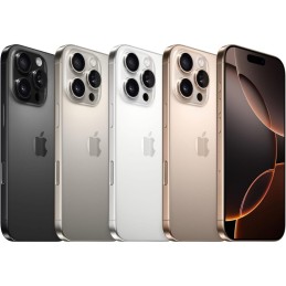 Apple iPhone 16 Pro 256 GB: 5G Titanium Schwarz