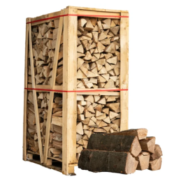 2x Paletten (Weißeiche + Buche/Hainbuche) – 40 cm Stämme