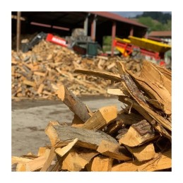 Kubikmeter Holzscheite