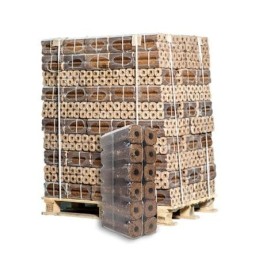 Pini Kay Briketts (Import) Halbpalette 48 Säcke x 10 kg (480 kg)